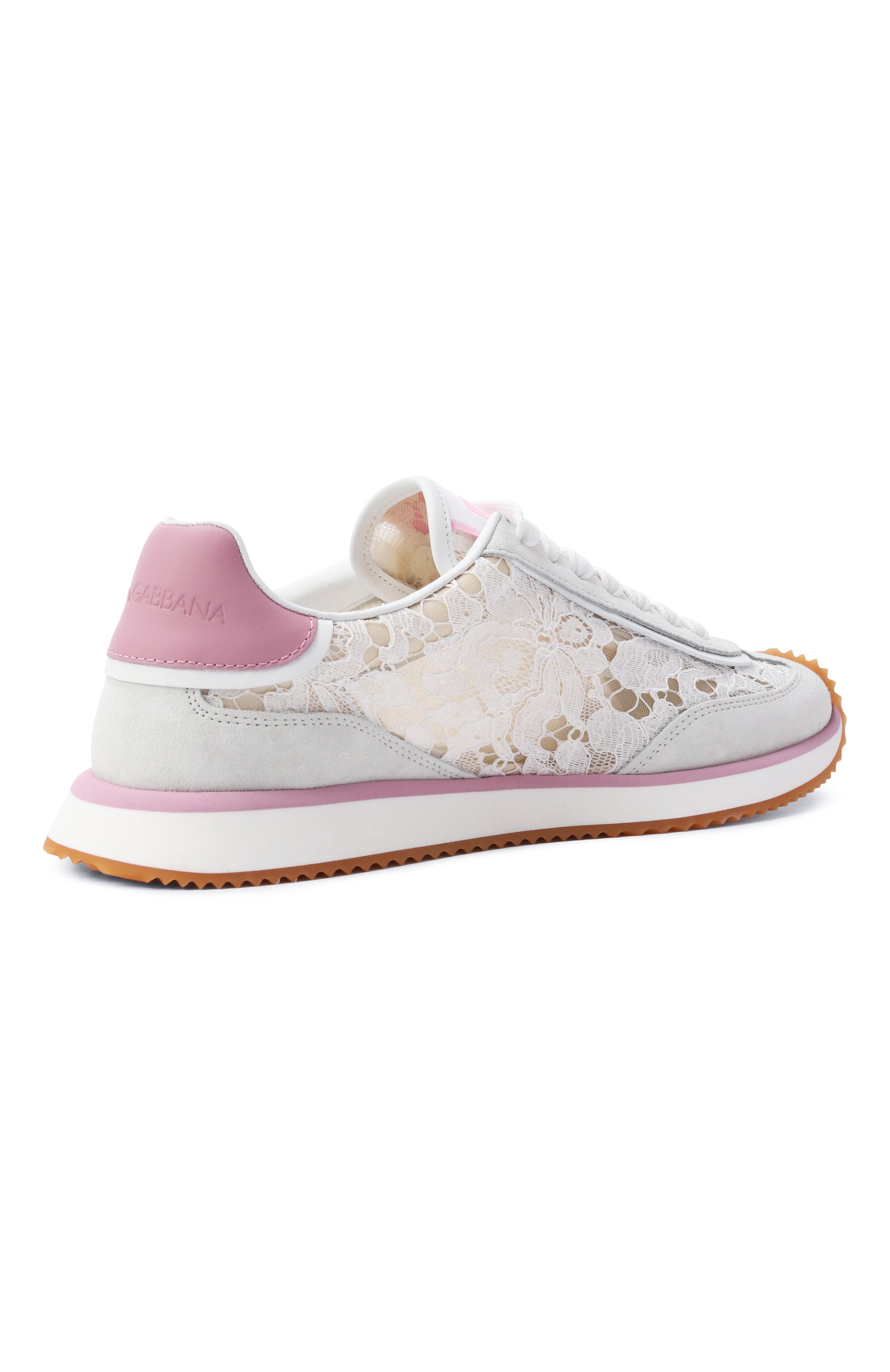 Комбинированные кроссовки dg cushion DOLCE & GABBANA, арт. CK2340/A9AC2, фото 5