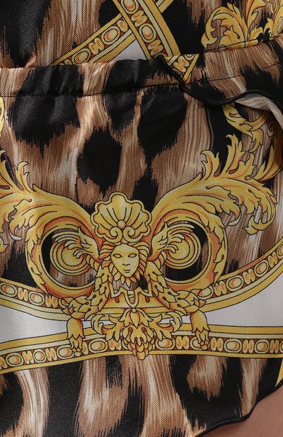 Шелковые шорты VERSACE разноцветного цвета по цене 34850 руб., арт. AUD05061/AS00289, фото 5 Шелковые шорты VERSACE, арт. AUD05061/AS00289, фото 5