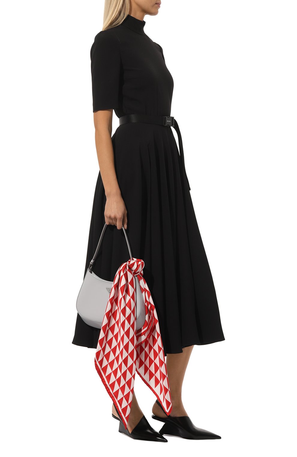 Шелковый платок PRADA, арт. 1FF001-2DTP-F0976, фото 3