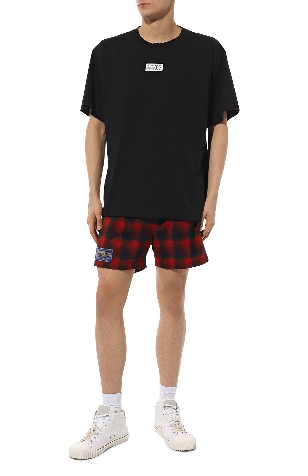 Хлопковая футболка MM6, арт. SH0GC0017/S24312, фото 2