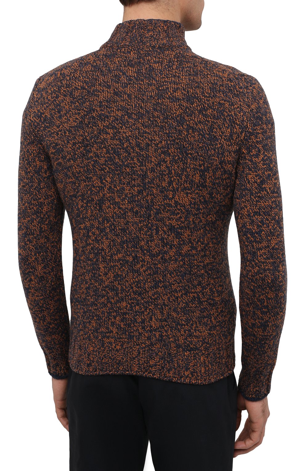 Шерстяной свитер GRAN SASSO коричневого цвета по цене 31250 руб., арт. 10102/25704, фото 4 Шерстяной свитер GRAN SASSO, арт. 10102/25704, фото 4