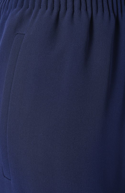 Шелковые брюки Valentino 6B3RB6861MM Синий  6B3RB6861MM Фото 6
