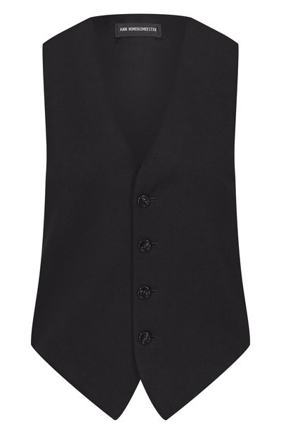 Женский хлопковый жилет ANN DEMEULEMEESTER, арт. B0013555/FA696