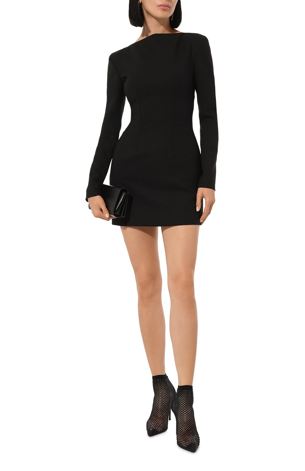 Шерстяное платье ARMARIUM черного цвета по цене 173500 руб., арт. ARMFWD017/W012, фото 2 Шерстяное платье ARMARIUM, арт. ARMFWD017/W012, фото 2