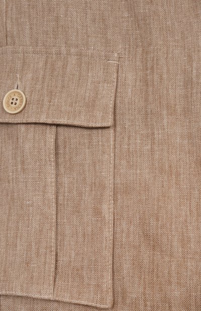 Льняные шорты-карго DOLCE & GABBANA, арт. L43Q64/FU4L0/8-14, фото 3