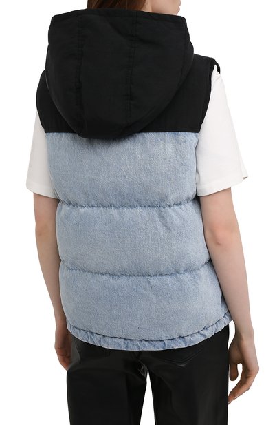 Жилет ALEXANDER WANG голубого цвета по цене 47500 руб., арт. 4DC1212811, фото 4 Жилет ALEXANDER WANG, арт. 4DC1212811, фото 4