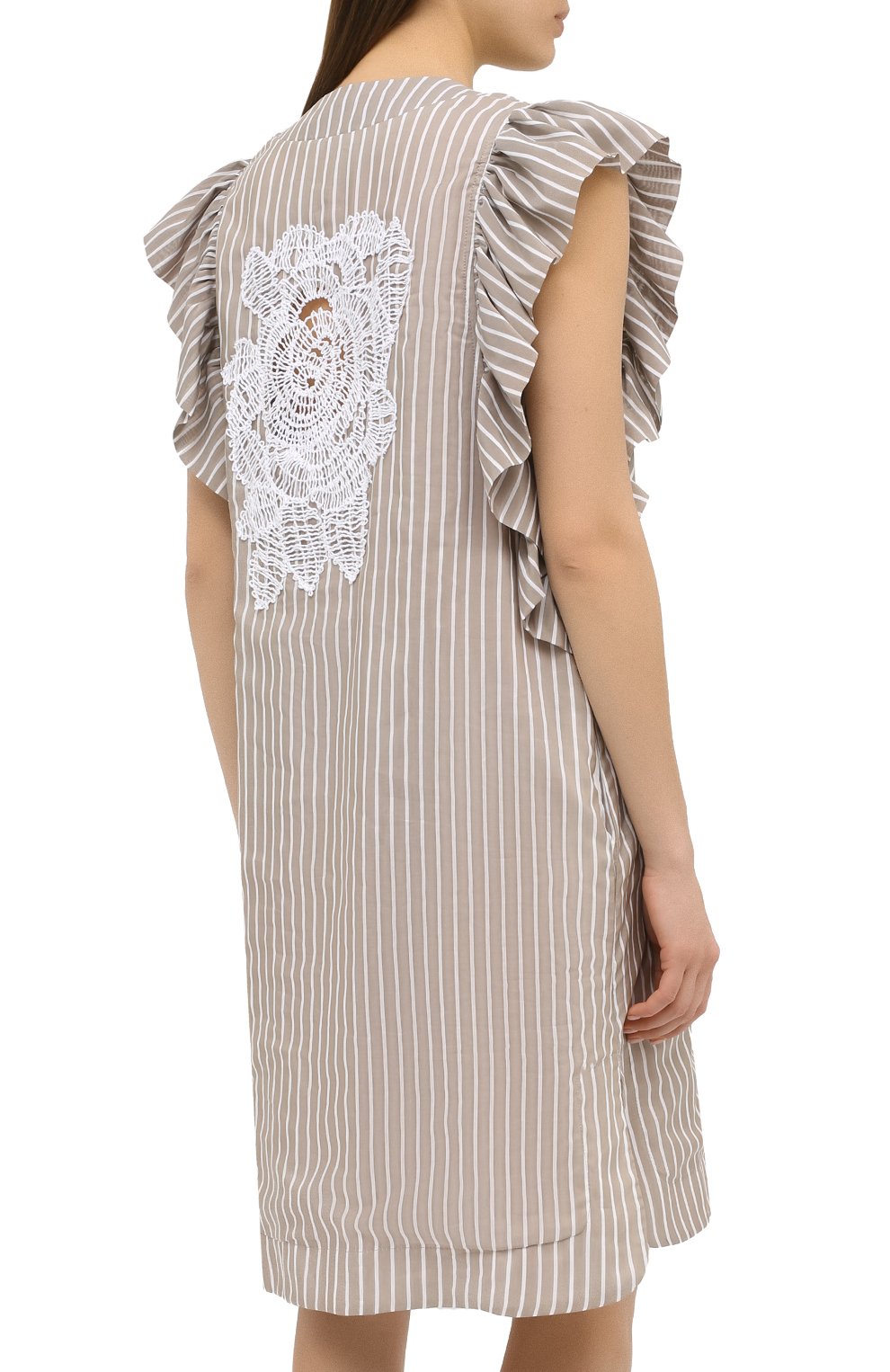 Платье из хлопка и шелка LILA EUGENIE, арт. 20083 MINI, фото 4