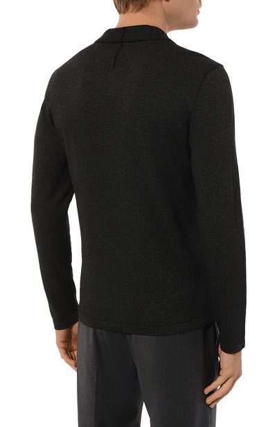 Поло из вискозы и шерсти TRANSIT, арт. CFUTRY13483, фото 4