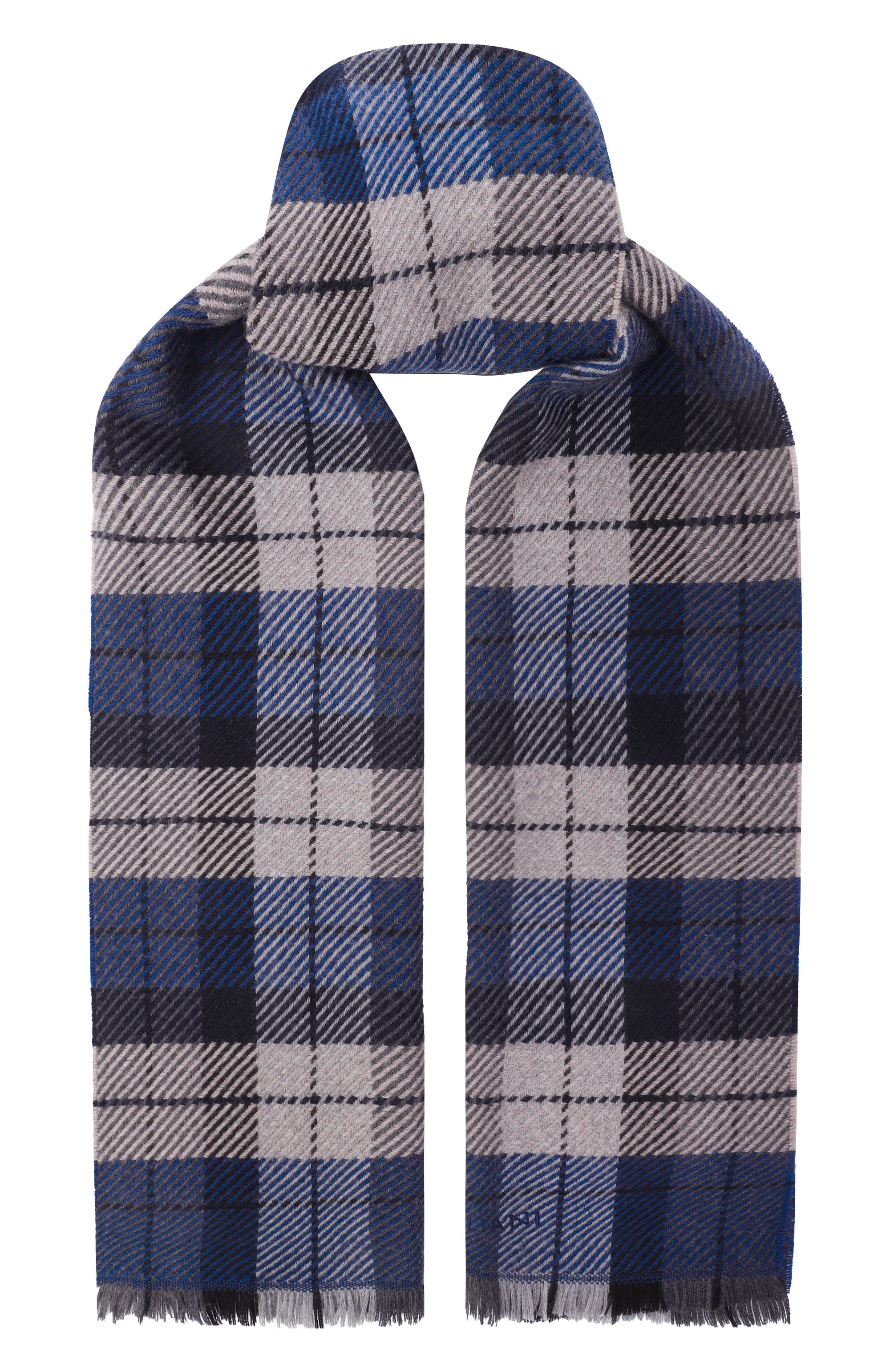 Шерстяной шарф CORNELIANI, арт. 26B354-2629016, фото 1