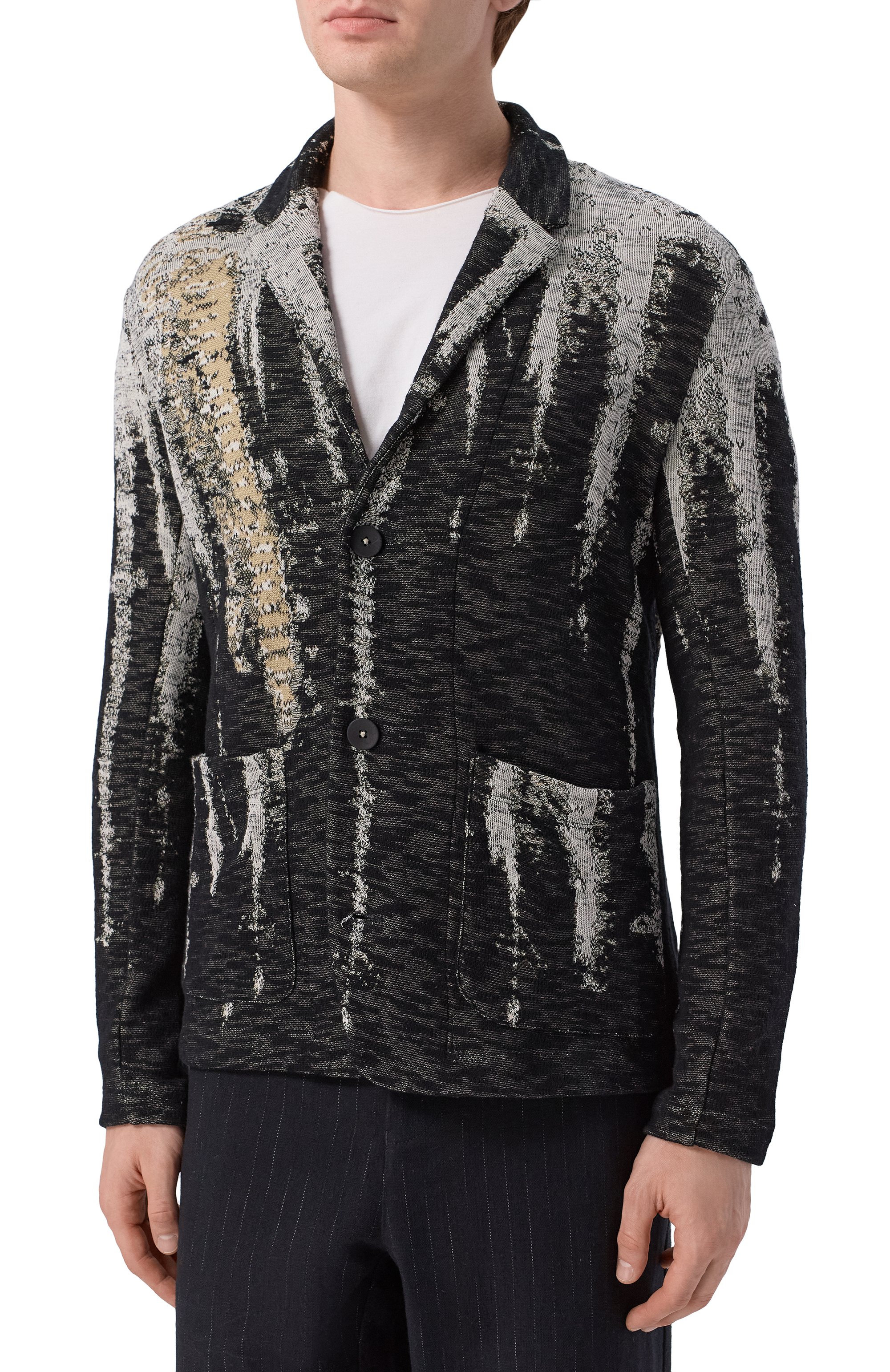 Пиджак из хлопка и лиоцелла TRANSIT, арт. CFUTRC18533, фото 3