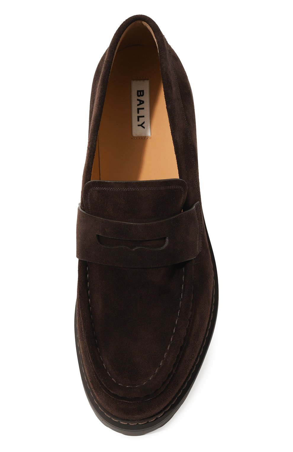 Замшевые лоферы gyles BALLY, арт. MSF0E5/SU009, фото 6