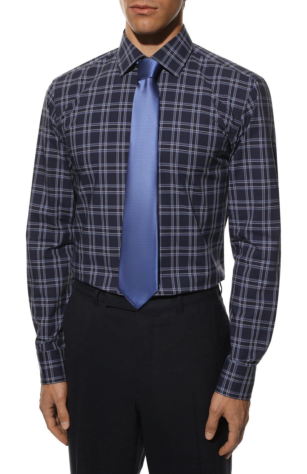 Хлопковая рубашка BOSS, арт. 50473250, фото 4