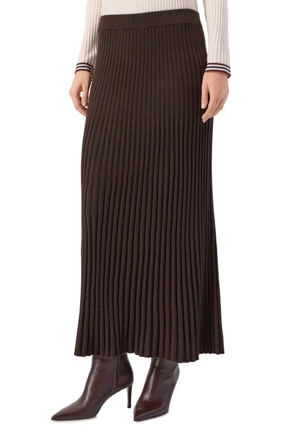 Кашемировая юбка ARCH4, арт. KNSK238, фото 3