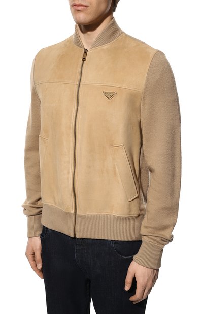 Комбинированный кардиган PRADA, арт. UPW413-1ZZ4-F0040, фото 3