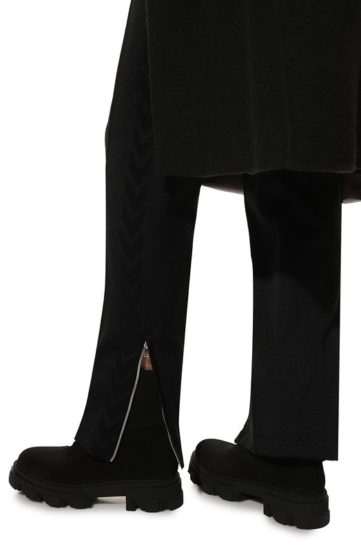 Замшевые сапоги Gia 23 GIABORGHINI Чёрный, фото 3