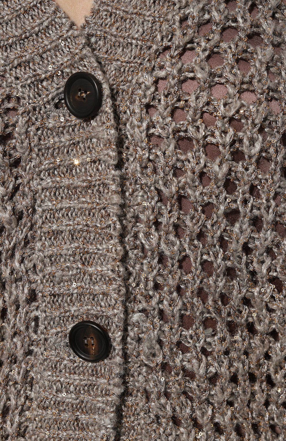 Кардиган из шелка и льна BRUNELLO CUCINELLI, арт. MEA36BP414, фото 5