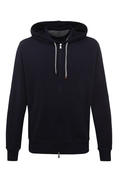 Мужской хлопковая толстовка BRUNELLO CUCINELLI, арт. M0T35B2146