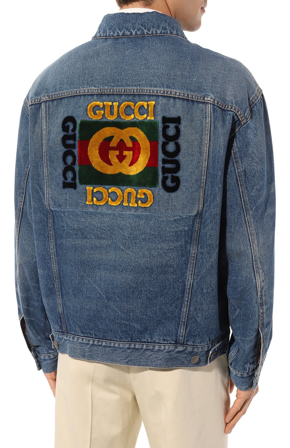 Джинсовая куртка GUCCI, арт. 475024 XDAAT, фото 4