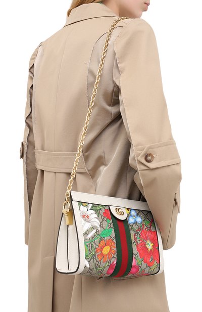 Сумка ophidia gg flora small GUCCI, арт. 503877/HV8AC, фото 5