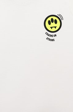 Хлопковая майка BARROW, арт. S4BKJGTA109, фото 3