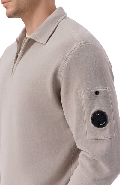 Хлопковое поло C.P. COMPANY, арт. 20CMSS208A/1103370, фото 5