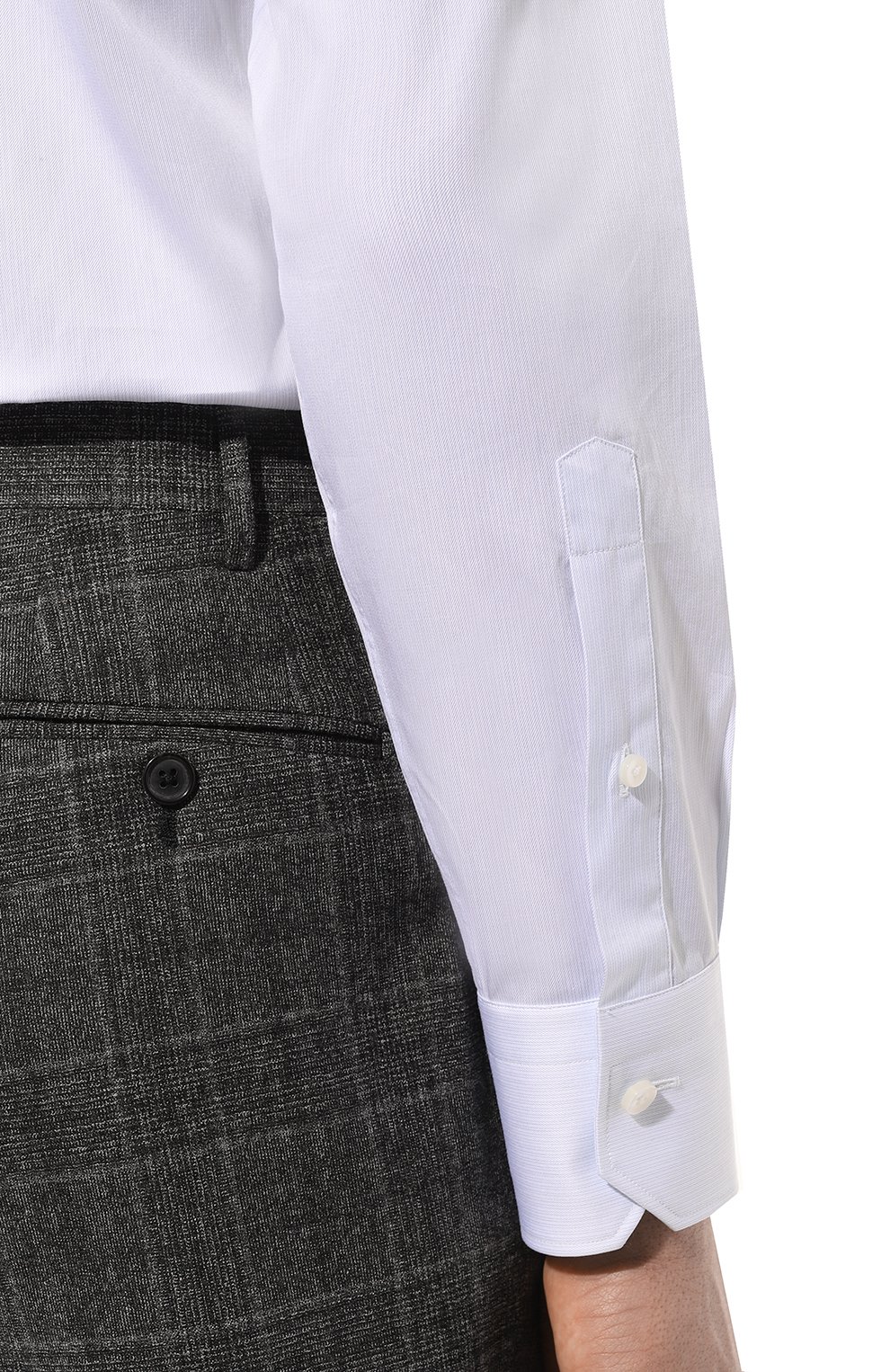 Хлопковая сорочка ZEGNA, арт. 5010/9MS0BA, фото 6