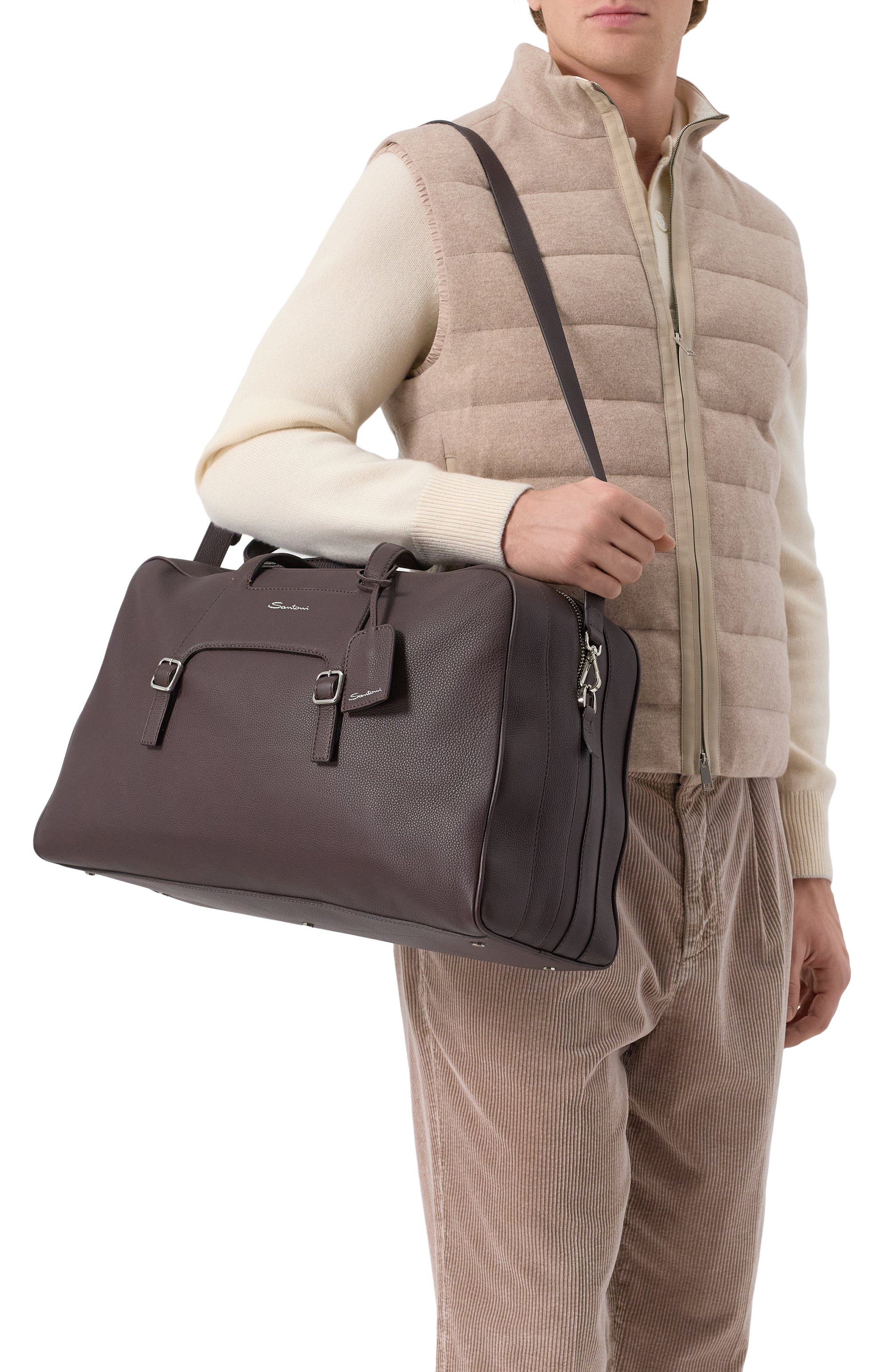 Дорожная сумка SANTONI, арт. UIBGA2419EN-ASIW, фото 2