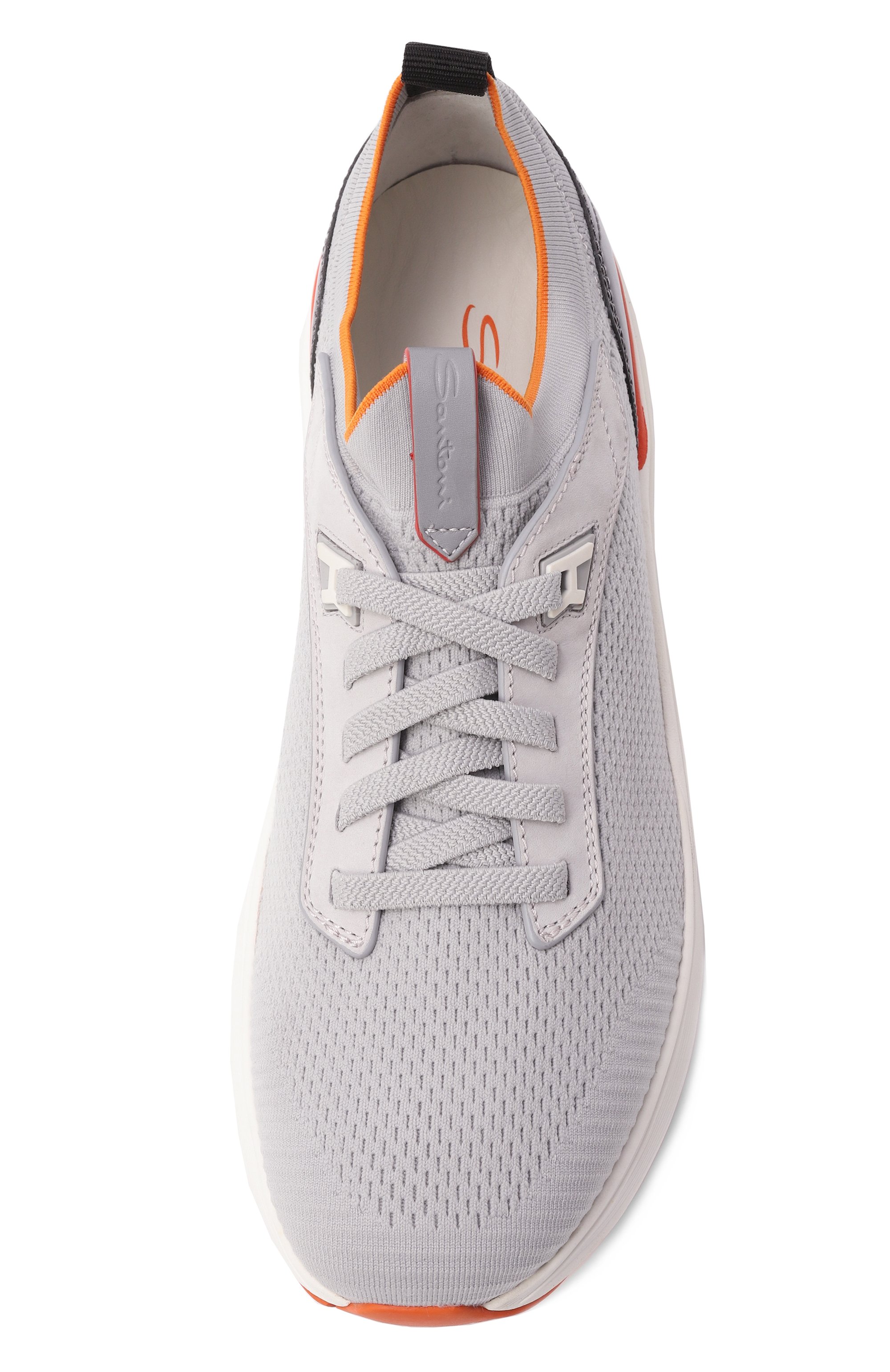 Текстильные кроссовки bounce SANTONI светло-серого цвета по цене 74650 руб., арт. MBBG22082BARC0FY, фото 6 Текстильные кроссовки bounce SANTONI, арт. MBBG22082BARC0FY, фото 6