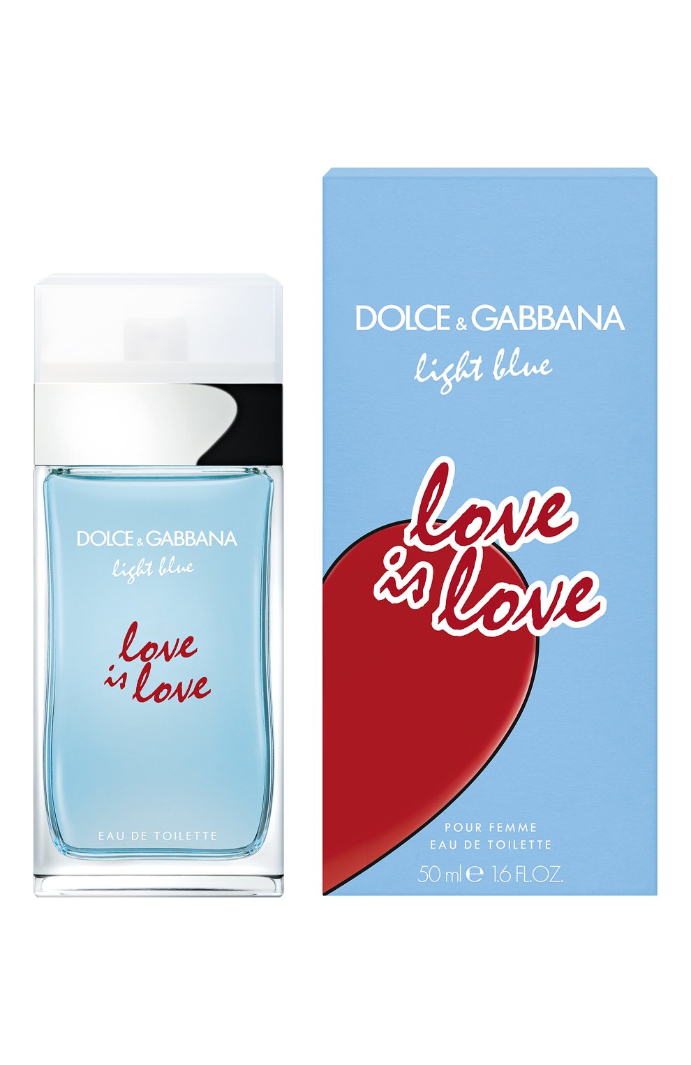 Туалетная вода light blue love is love (50ml) DOLCE & GABBANA, арт. 3111550DG, фото 2