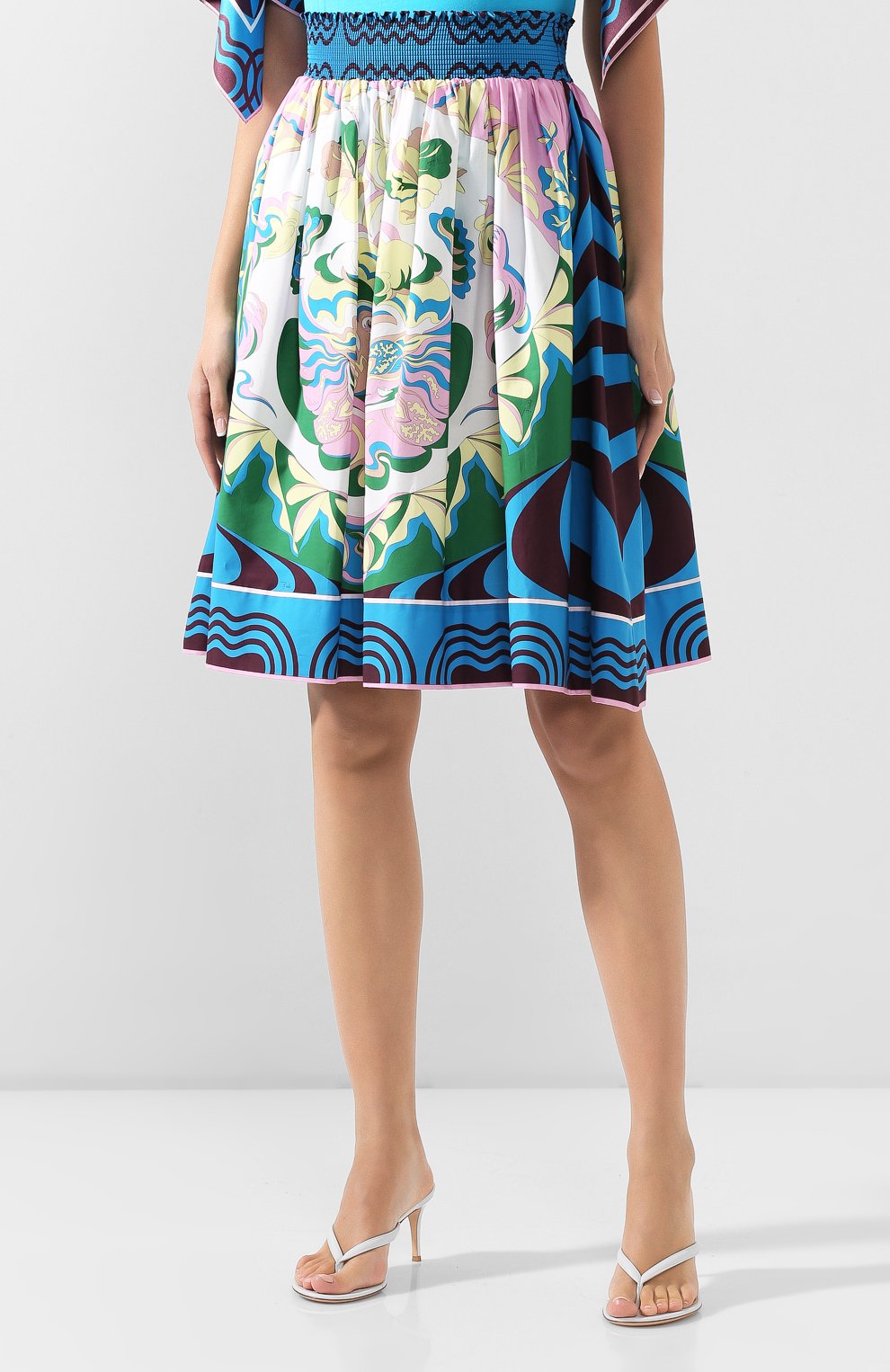 Хлопковая юбка EMILIO PUCCI, арт. 0ERW08/0E861, фото 3