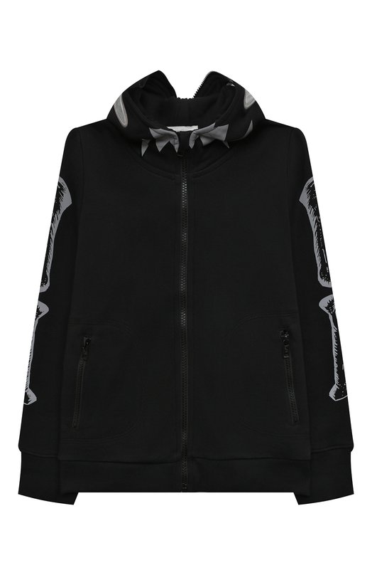 

Хлопковая толстовка Stella McCartney, Чёрный