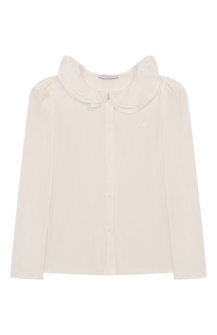 Хлопковая блузка MONNALISA, арт. 17FPAT