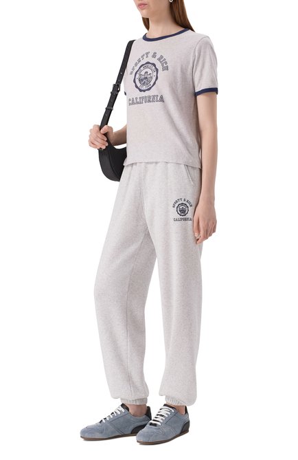 Женская хлопковая футболка SPORTY AND RICH, арт. T0088625508GY18