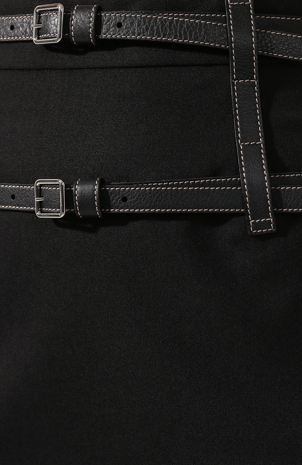 Шерстяная юбка BURBERRY черного цвета по цене 99500 руб., арт. 8014191, фото 5 Шерстяная юбка BURBERRY, арт. 8014191, фото 5