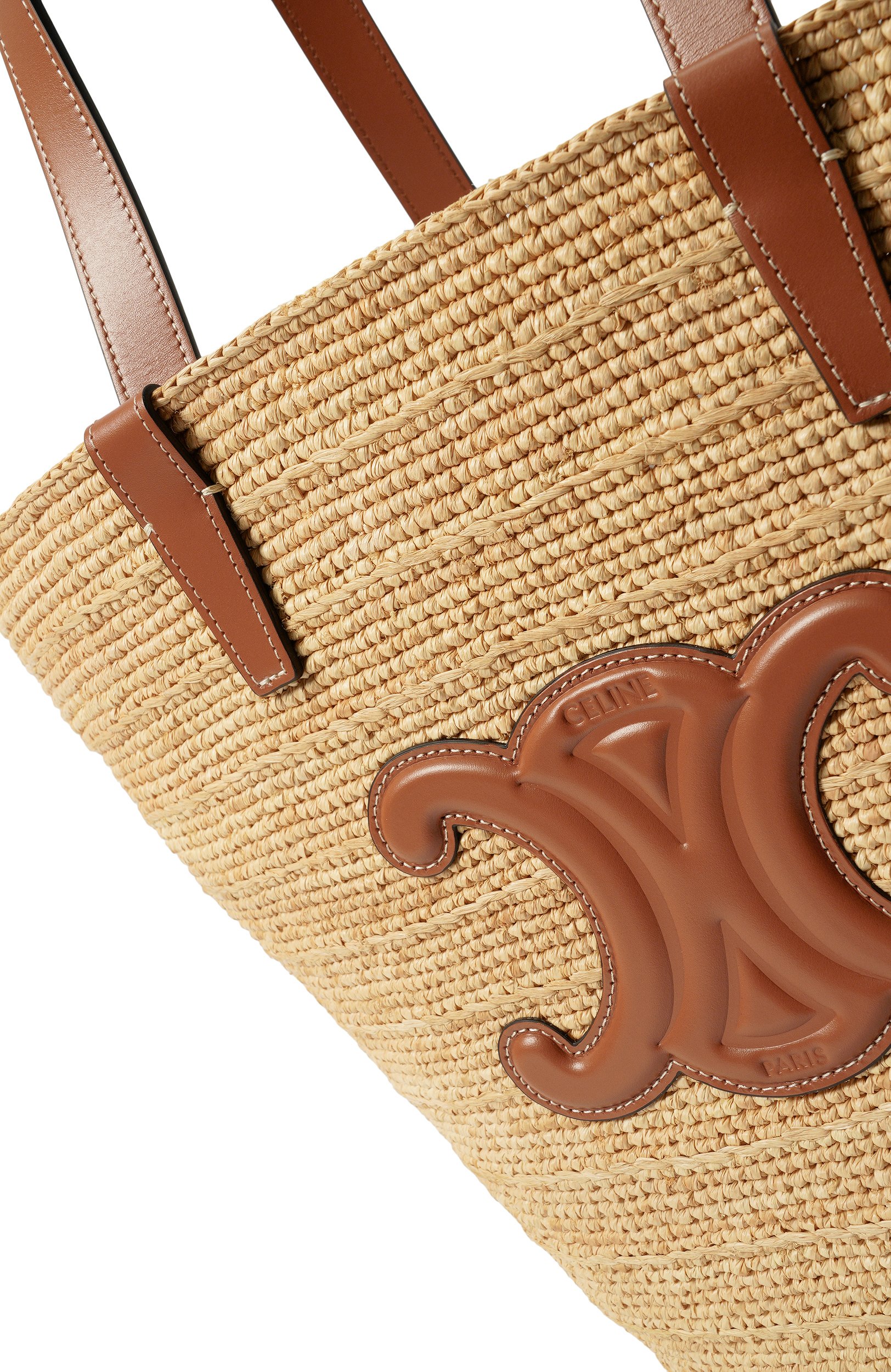 Сумка classic panier supple medium CELINE бежевого цвета по цене 266500 руб., арт. 11434/2FF7, фото 6 Сумка classic panier supple medium CELINE, арт. 11434/2FF7, фото 6
