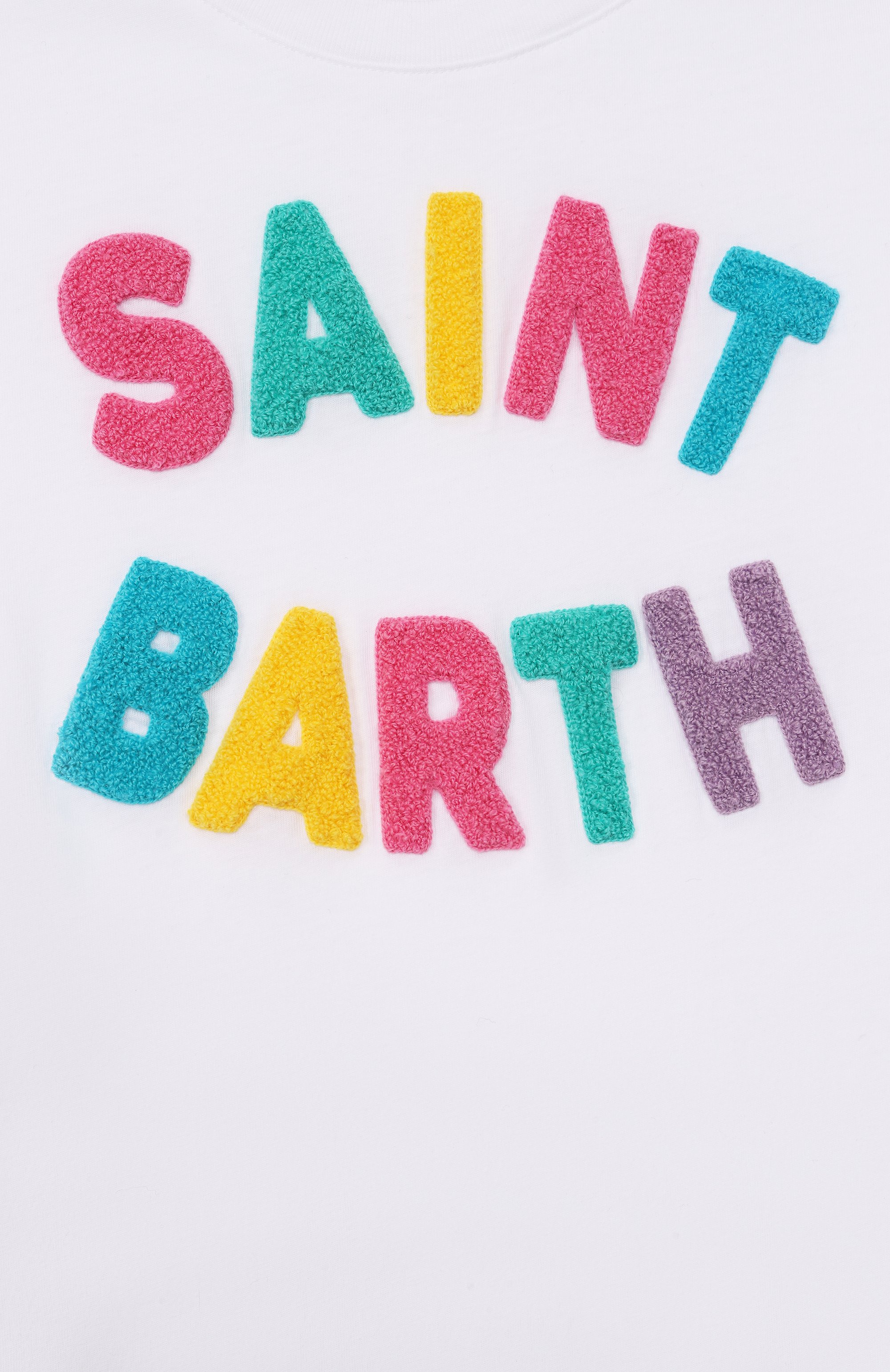 Хлопковая туника MC2 SAINT BARTH белого цвета по цене 13150 руб., арт. ABBEY/04549H, фото 3 Хлопковая туника MC2 SAINT BARTH, арт. ABBEY/04549H, фото 3