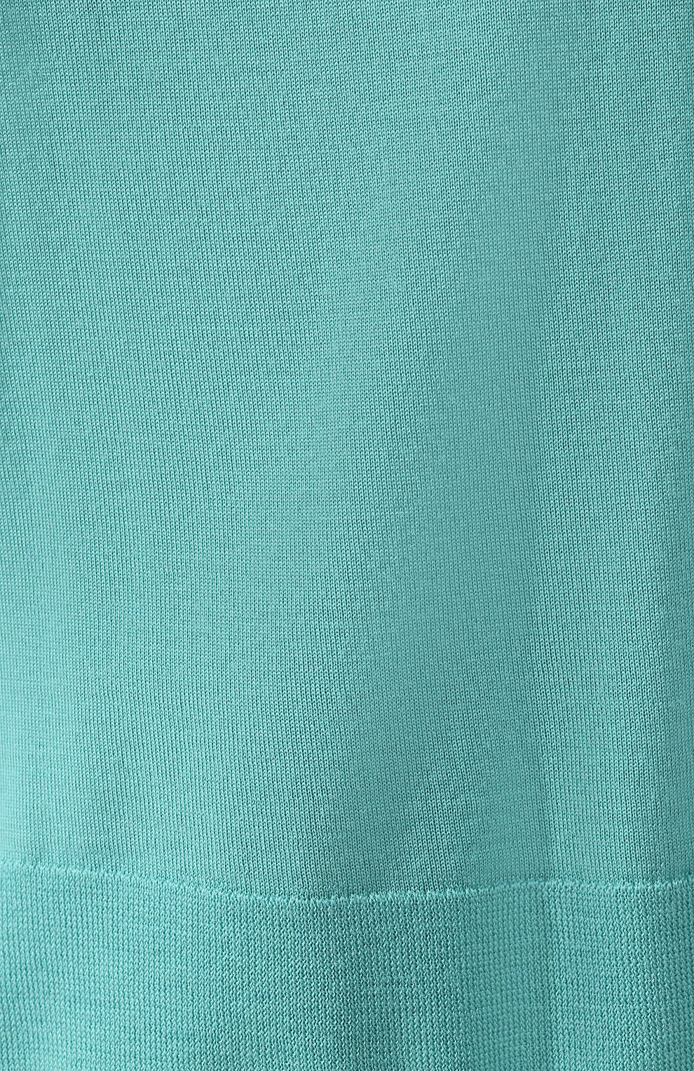 Пуловер DRIES VAN NOTEN бирюзового цвета по цене 27850 руб., арт. 192-31298-8701, фото 5 Пуловер DRIES VAN NOTEN, арт. 192-31298-8701, фото 5