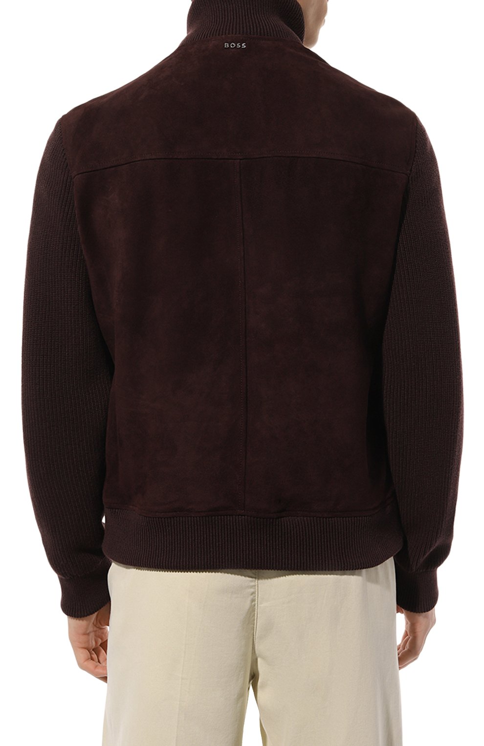 Замшевый бомбер h-mersey BOSS, арт. 50519802, фото 4