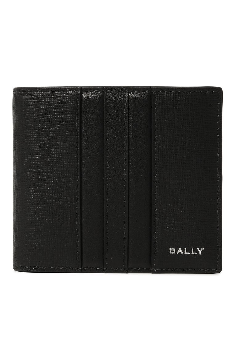 Мужской кожаное портмоне BALLY черного цвета, арт. MLW06B/EC001 | Фото 1 (Материал: Натуральная кожа; Нос: Не проставлено)