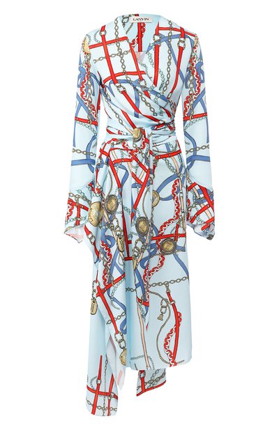 Женское платье с поясом LANVIN, арт. RW-DR354I-4523-E20