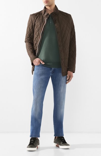 Поло из смеси кашемира и шелка BRUNELLO CUCINELLI, арт. M2300295, фото 2