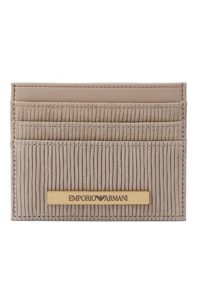 Мужской замшевый футляр для кредитных карт EMPORIO ARMANI, арт. EM005753/AF25302