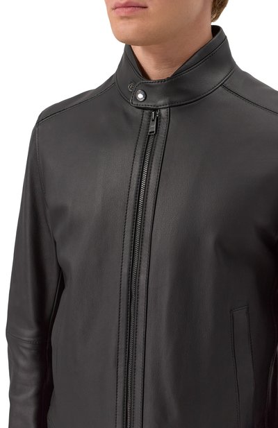 Кожаная куртка BOSS, арт. 50532475, фото 5