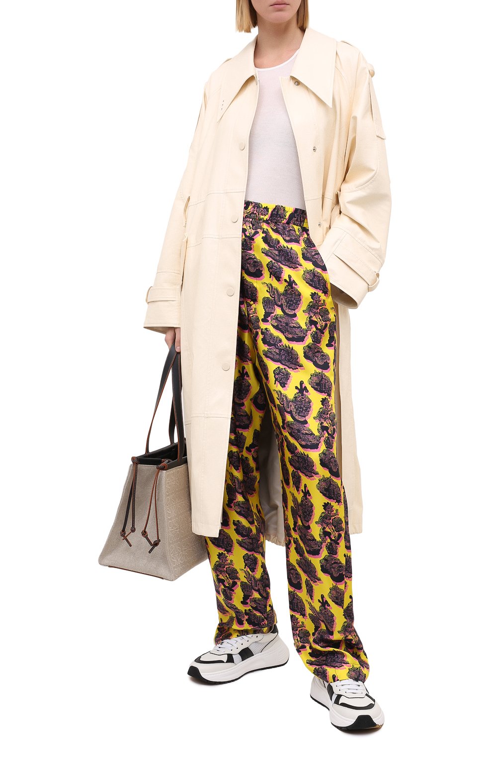 Шелковые брюки STELLA MCCARTNEY, арт. 601570/SPN17, фото 2