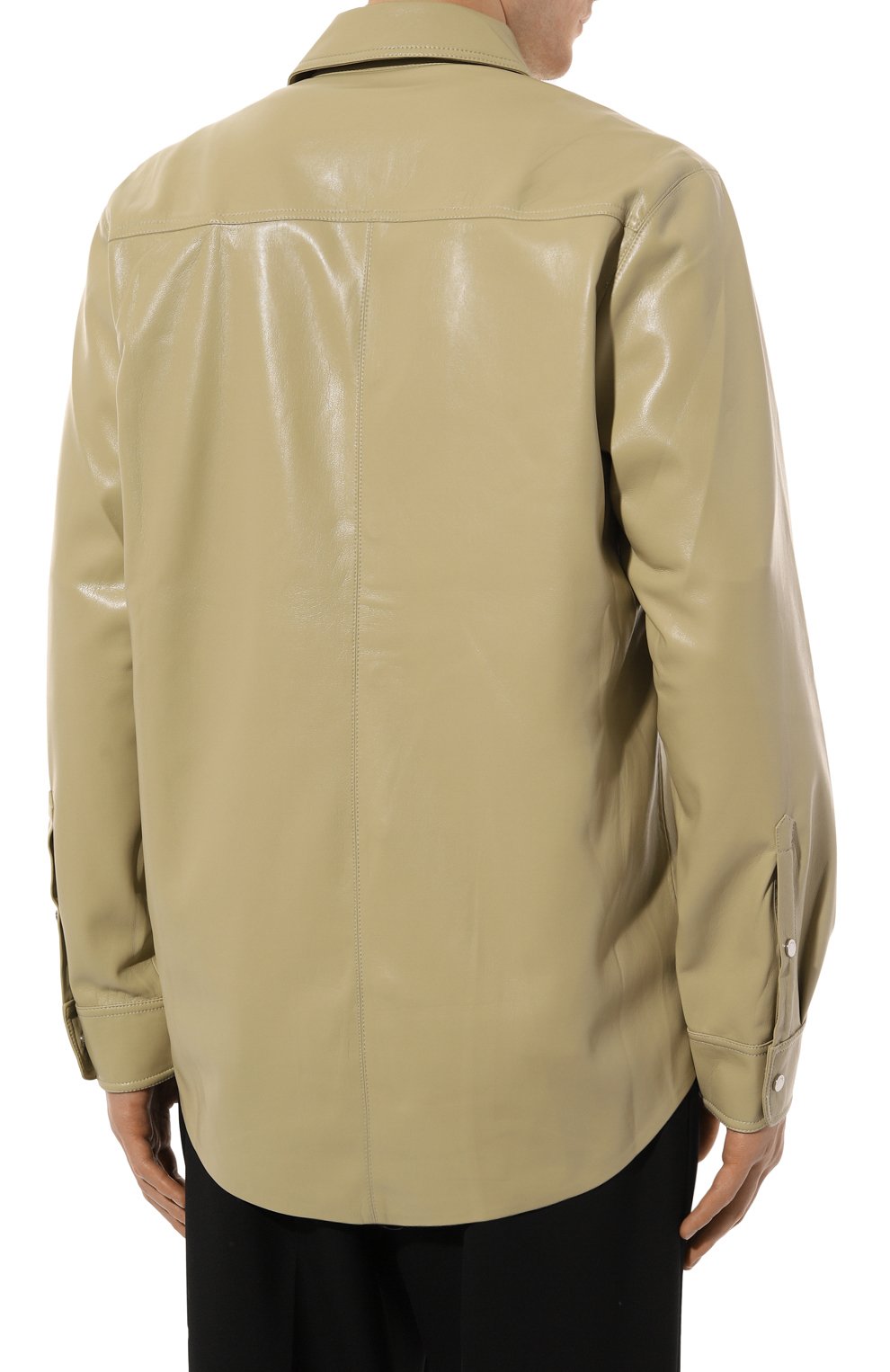 Рубашка из экокожи NANUSHKA, арт. NM24PFSH02062, фото 4