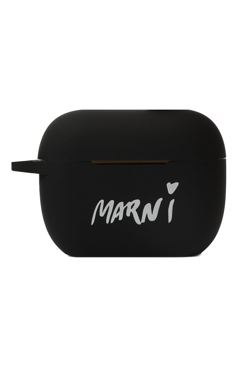 Чехол для airpods pro MARNI черного цвета, арт. AUM00005A0/P5963 | Фото 2 (Региональные ограничения белый список (Axapta Mercury): Не проставлено; Нос: Не проставлено)