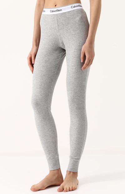 Брюки из вискозы с логотипом бренда CALVIN KLEIN, арт. QS5876E, фото 3