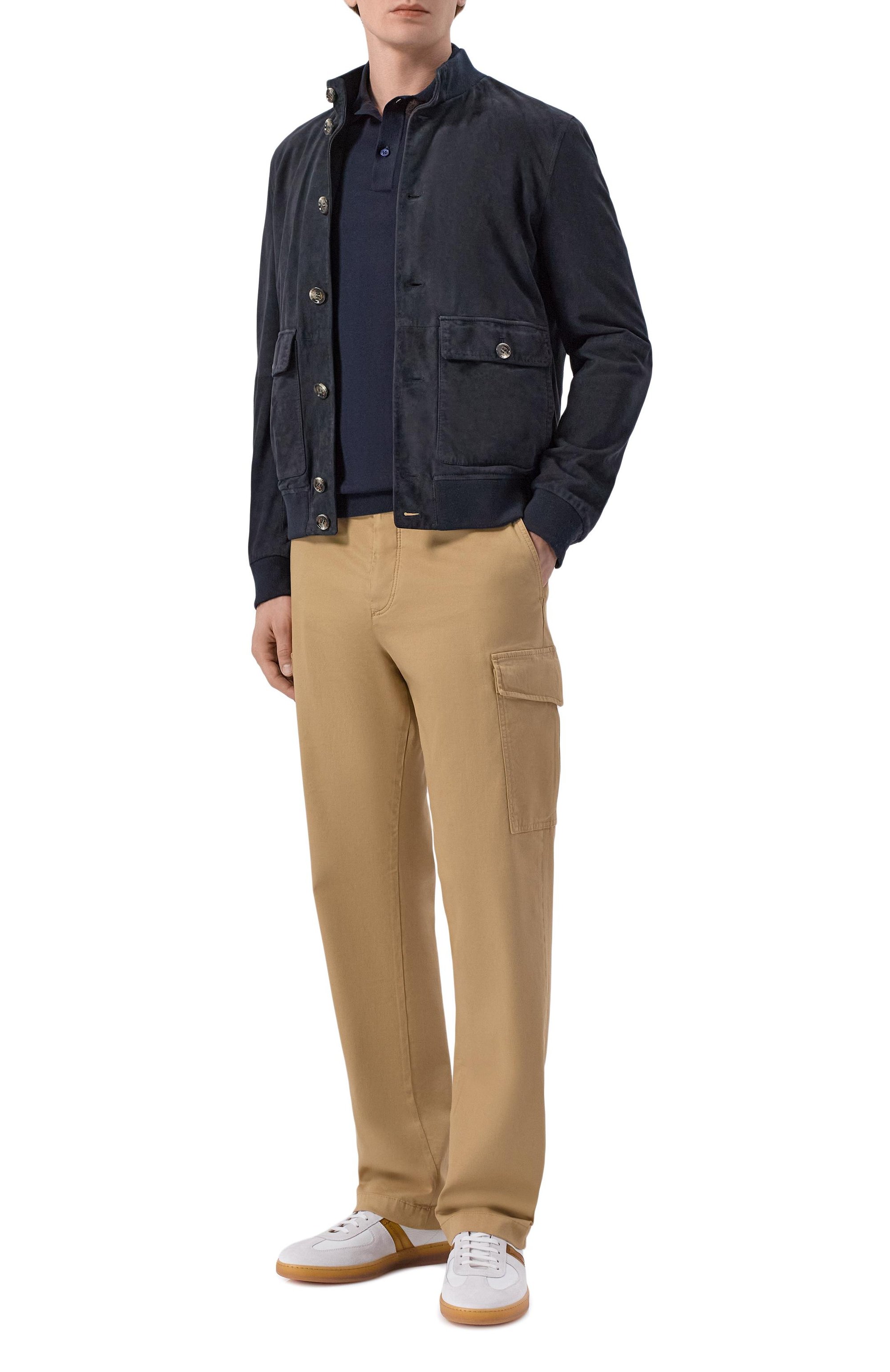 Поло из шелка и хлопка PAUL&SHARK, арт. 26411608_001, фото 2