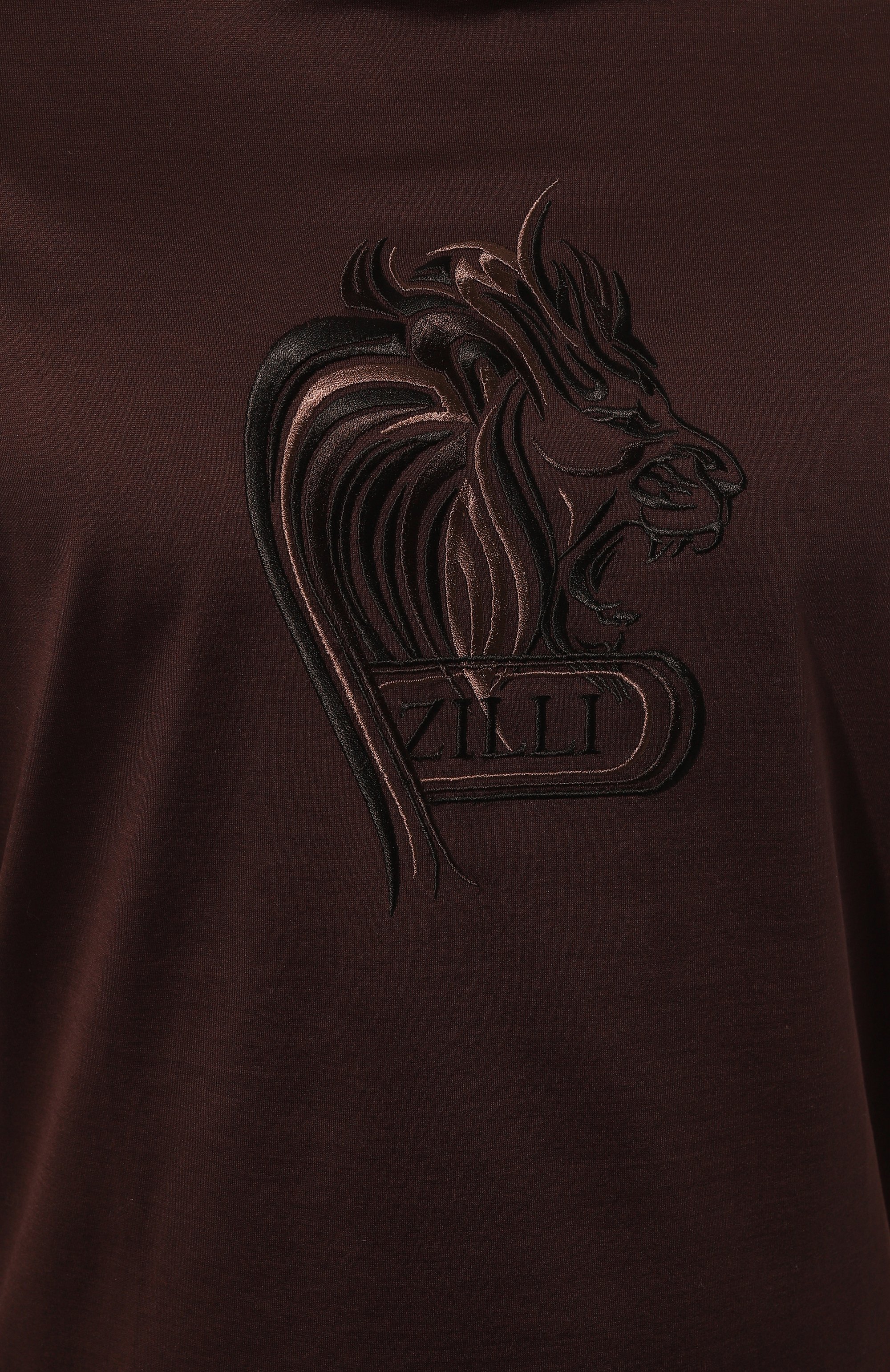 Хлопковая футболка ZILLI, арт. TSR02FM0110VBLE00, фото 5