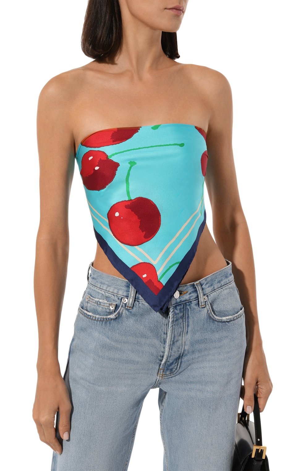 Шелковый платок gucci x ken scott GUCCI, арт. 649660 3G001, фото 2